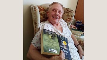 Leeds care home Resident shares her interests